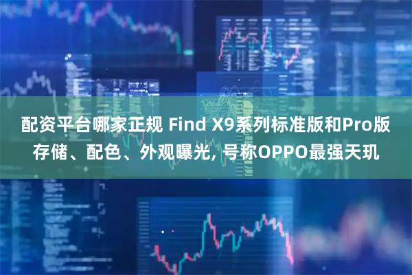 配资平台哪家正规 Find X9系列标准版和Pro版存储、配色、外观曝光, 号称OPPO最强天玑